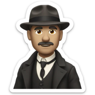 peaky blinder sticker