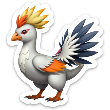 Palkia-Gorebyss-Silvally-Torchic-fusion  sticker