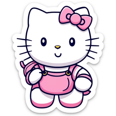Hello kitty sticker