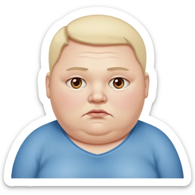 Fat slob dying from Diabetes. sticker