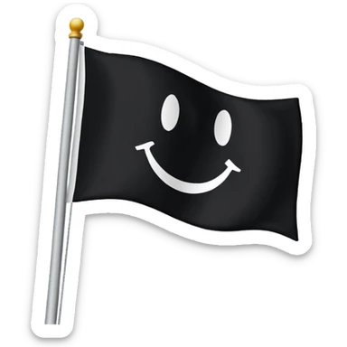 A flag that says Connor I’m going to tickle you sticker