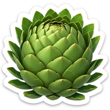 artichoke tight scales sticker