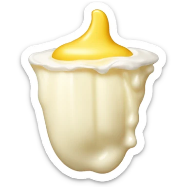 mayonnaise splash sticker