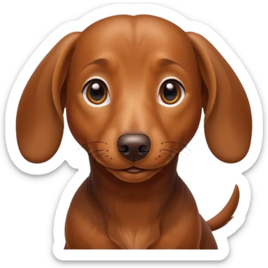 Perro salchicha sticker