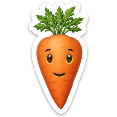 carrot sticker