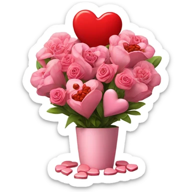 Happy valentine day  sticker