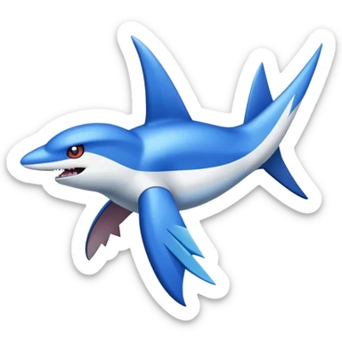 Latios-Latias-Gabite-Sharpedo-hybrid sticker