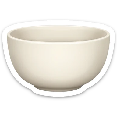 A bowl sticker