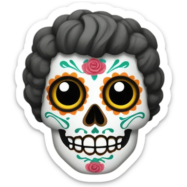 Dia de los muertos sticker