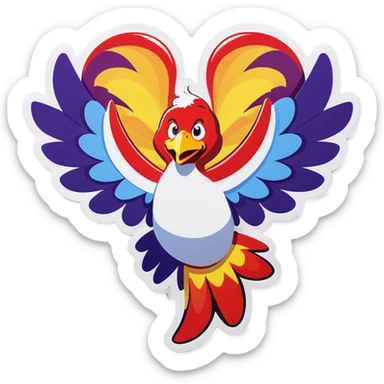 I’m the twister underneath your wings sticker