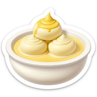 Create an emoji for Rasmalai to copy and paste sticker