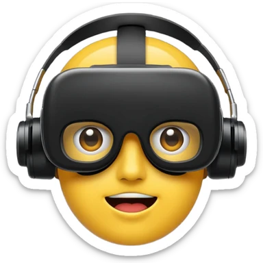 Vr gözlük sticker