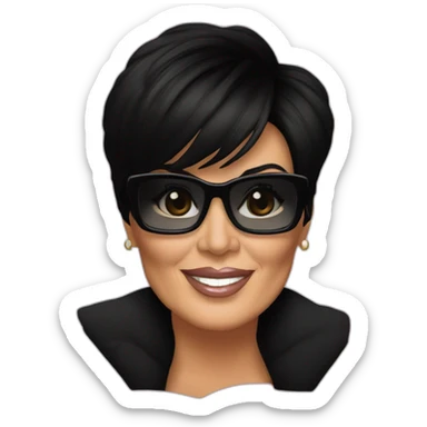 Kris jenner sticker