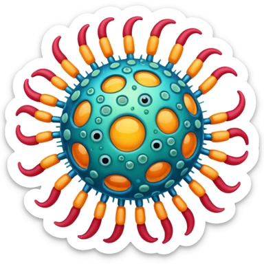 Virus sticker