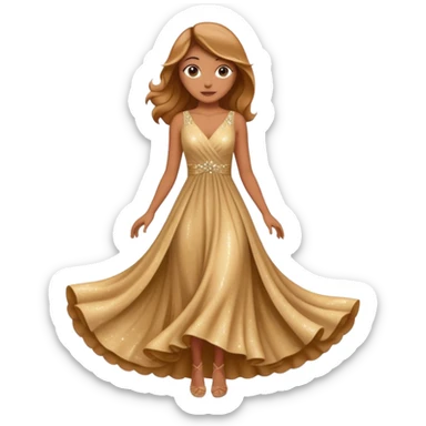 Dress to impress sticker