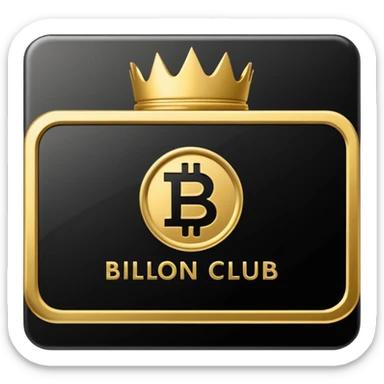 BBC Billion Dollar Boys club card sticker