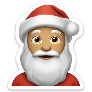 Santa Claus sticker