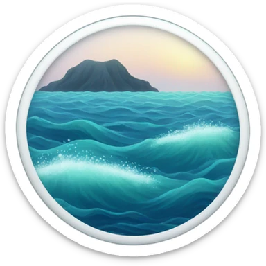 ocean sticker