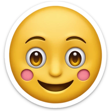 Emoji fou avec un entonnoir sur la tête sticker