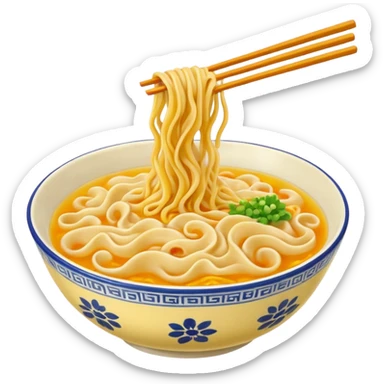 Ramen noddle  sticker