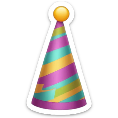 birthday hat sticker