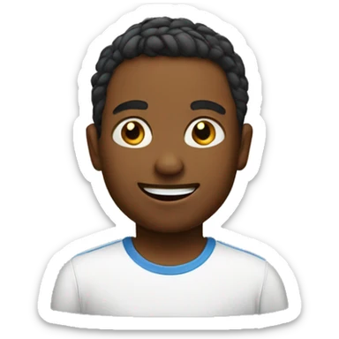 kids play tenn sticker