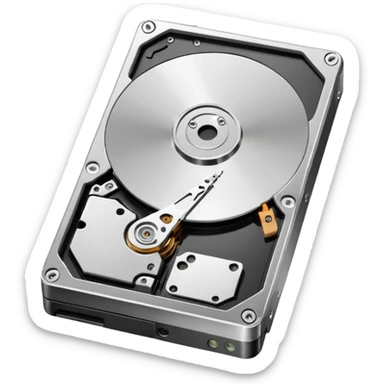 Hard Drive sticker