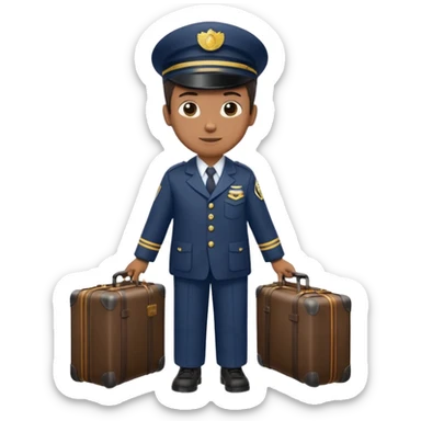 railway porter sticker