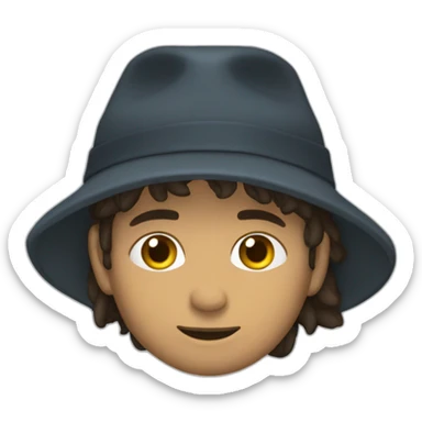 Trébol cuatro hojas suerte sticker