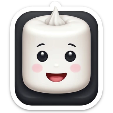 dubai styled mashmello sticker