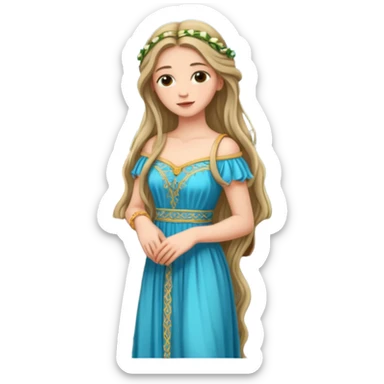 Juliet on the balcony sticker