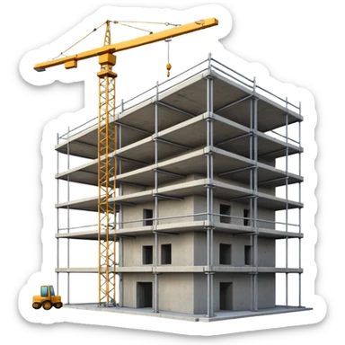 building under construction sticker