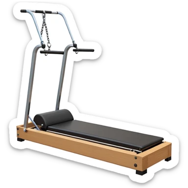 reformer pilates machine sticker