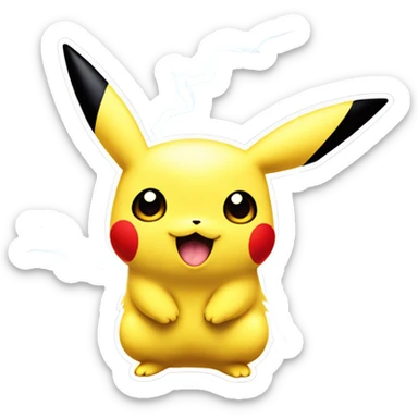 Pikachu ios sticker