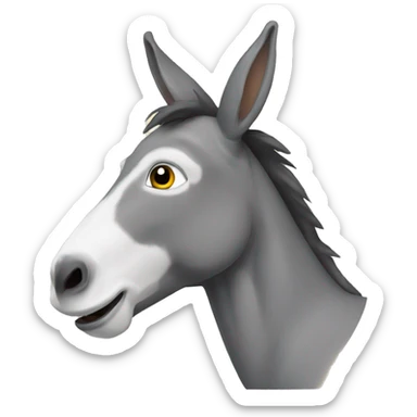 donkey sticker