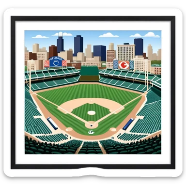 Chicago Cubs sticker