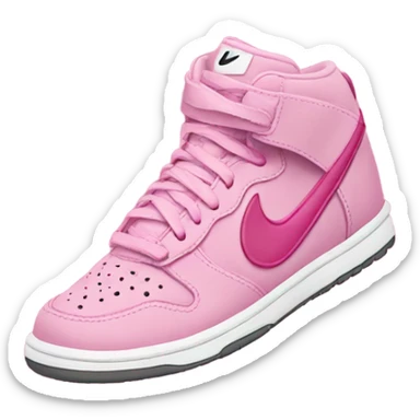 Pink nikes  sticker