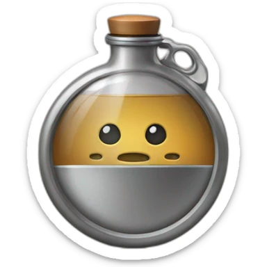 Flask MAC coine sticker