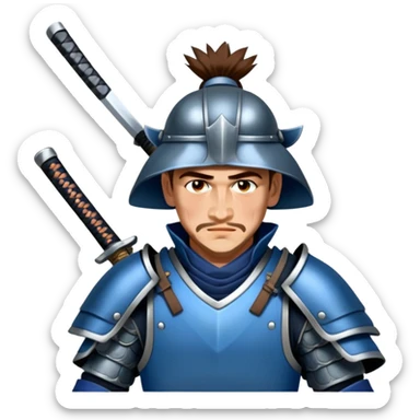 Samurai Defender sticker