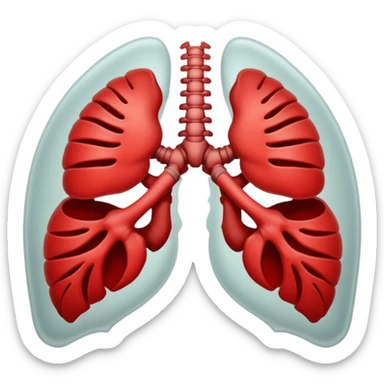 Minimalist emoji-style sticker of a ribcage x-ray with a curled-up demon inside, lines in faint white on black background, subtle red eye glow



 sticker