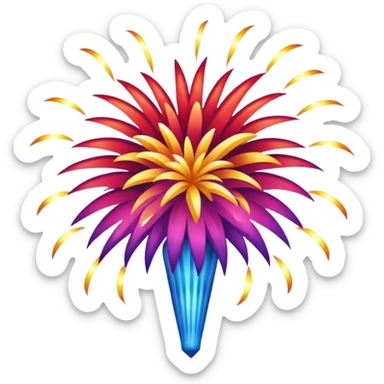 fireworks sticker