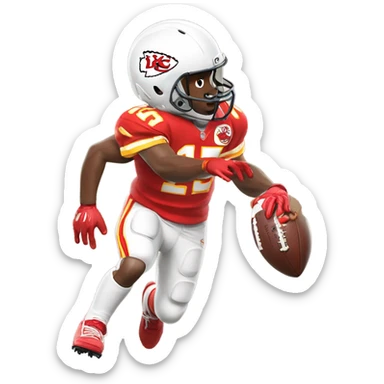 Kansas City football sticker
