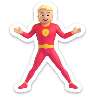 IShowSpeed with big smile, animated pose sticker