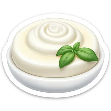 mozzarella di bufala da sola sticker