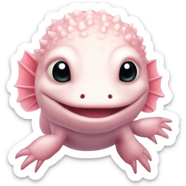 Axolotl sticker