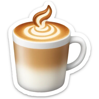 Chai latte sticker