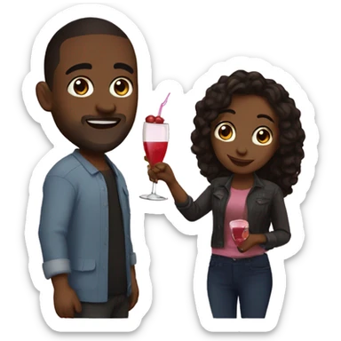 date night with bae sticker