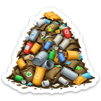 garbage sticker