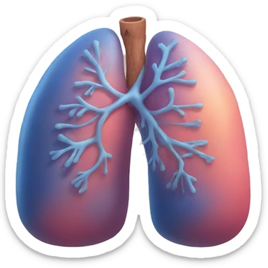 Lungs and a bang sticker