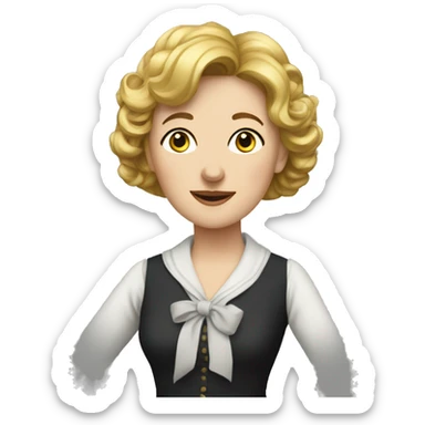 Jeanne Samary sticker
